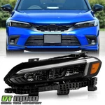 For 2022-2025 Honda Civic Black Trim Full Led Headlight Headlamp Driver Side. Fixed Price $162.96.