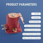 Heavy Duty Solenoid Relay Red 12v For Ford Starter Car Truck Sw3 Snl135. Fixed Price $9.90.