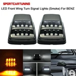 For 90-18 Mercedes W463 G-class Led Front Corner Lamp Turn Signal Lights Smoked. Fixed Price $202.39.