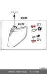 Genuine Oe Bulb For Front Turn Signal Lamp, 9098115022 Toyota 90981-15022. Fixed Price $9.91.