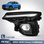 Full Led Headlight For 2024 2025 Chevy Trailblazer Black Projector Driver Side. Fixed Price $171.90.