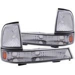 Anzo Euro Parking Lights Chrome W/ Amber Reflector For Ford Ranger. Fixed Price $70.29.