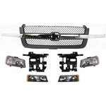 Headlight And Grille Kit For 2003-2006 Chevrolet Silverado 1500 Avalanche. Fixed Price $318.06.