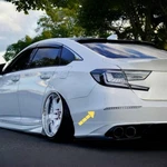 Clear Lens Led Rear Bumper Reflector Light For 2018-2022 Honda Accord. Fixed Price $53.69.
