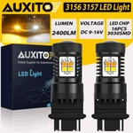 3157a Switchback White Amber Turn Signal Light For Ford F-350 Super Duty 01-16 F. Fixed Price $18.04.