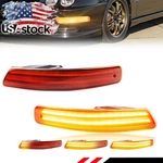 2x Dynamic Amber Led Front Parking Turn Signal Lights For 1998-2001 Acura Integr. Fixed Price $79.99.