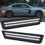 2pcs Rear Led White Lights Side Marker For Dodge Charger 2011-14 Challenge 08-14. Fixed Price $18.99.
