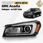 Halogen Headlight For 2013-2016 Gmc Acadia W/bulb W/led Parking Light Left Side. Fixed Price $110.99.