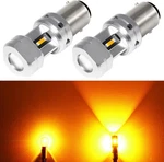 Phinlion 1157 7528 Amber Led Turn Signal Light Bulbs Super Yellow. Fixed Price $28.88.