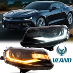 Vland Led Headlights For 2016 2017 2018 Chevrolet Camaro Ls Lt Ss Sequential Set. Fixed Price $504.99.
