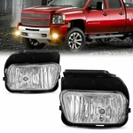 Fit For 03-07 Chevy Silverado 1500 2500 3500 Front Bumper Fog Light Left+right. Fixed Price $42.99.