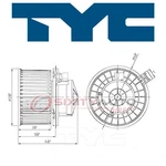 Tyc Front Hvac Blower Motor For 2007-2012 Nissan Versa Heating Air Ms. Fixed Price $64.39.