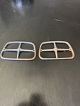 1969 - 1973 Pontiac Firebird Trans Am Front Parking Light Bezels Gm. Fixed Price $34.39.