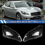 1 Pair Transparent Headlight Lens Shell For Infiniti M25 M35 M37 2011 2012 2013. Fixed Price $170.04.