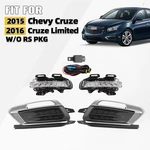Pair Fog Light Bezel For 2015 Chevy Cruze 2016 Limited W/o Rs Pkg W/ Led Drl. Fixed Price $164.00.