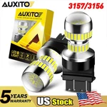 Auxito 3157 3156 Led Reverse Backup Light Bulbs White Parking Drl Lamp 1-5 Pairs. Fixed Price $56.04.