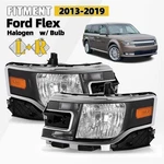 Halogen Headlights For 2013-2019 Ford Flex W/ Bulb Left+right Pair Da8z13008c. Fixed Price $204.99.