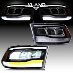 Led Headlights W/white Drl For 2009-2018 Dodge Ram W/animation & Sequential Sig.. Fixed Price $499.99.