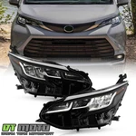 For 2021-2024 Toyota Sienna Le Xle Non-drl Led Headlights Left+right. Fixed Price $438.99.