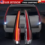 Pair Clear Led Tail Lights For 2007-2014 Cadillac Escalade/ Esv Rear Lamp Lens. Fixed Price $299.99.