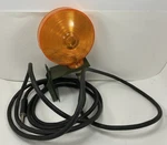 Vintage Truck-lite Model 70 Double Sided Yellow / Amber Round Safety Light (x). Fixed Price $19.99.