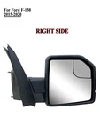 Passenger Right Side Door Mirror Power Glass Manual Folding For 15-20 Ford F-150. Fixed Price $54.99.