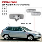 2x Clear Oe Side Marker Lights Lamp For Audi A2 A3 A4 A6 A8 Tt Coupe Allroad C5. Fixed Price $15.92.