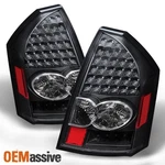 For 05-07 Chrysler 300 Black Rear Led Tail Lights Lamps Brake L&r. Fixed Price $115.99.