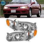 For Toyota Corolla 2001-2002 W/corner Signal Headlights Left+right Side Chrome. Fixed Price $43.75.
