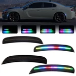 4pcs Dynamic Rgb Led Side Marker Light For 2015-2022 Dodge Charger Front + Rear. Fixed Price $44.99.
