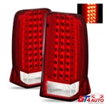 Red Clear Led Brake Tail Lights For 2002-2006 Cadillac Escalade. Fixed Price $164.99.