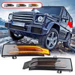Dynamic Amber Led Mirror Turn Signal Light Smoke Lens For Mercedes W463 G-class. Fixed Price $32.99.