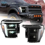 Vland Black Style Led Projector Headlights For 2021-2023 Ford F150 W/animation. Fixed Price $599.99.