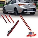 For 2019-2022 Toyota Corolla Hatchback Red Led Rear Bumper Reflector Brake Light. Fixed Price $44.99.