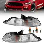 Turn Signal Lights Parking Lamps Corner Light W/bulbs For Ford Mustang 2015-2017. Fixed Price $35.50.