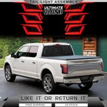 For Ford F150 2015-2019 Full Led Brake Tail Lights Smoked Pair W/sequential Turn. Fixed Price $184.79.