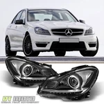 European 2012-2014 Mercedes Benz W204 C250 C300 C350 Halogen Led Drl Headlights. Fixed Price $336.86.