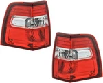 Trq 2 Piece Driver & Passenger Side Tail Light Assembly Set Compatible Red. Fixed Price $216.19.