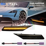 Smoked Led Side Marker Lamp Turn Signal Indicator For 2020- Porsche Taycan Sedan. Fixed Price $53.99.