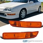 Fits Acura 98-01 Integra Front Bumper Lights Turn Signal Parking Lamps Amber L+r. Fixed Price $27.95.