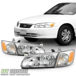 For 2000-2001 Toyota Camry Headlights Headlamps+corner Lights 4pcs Left+right. Fixed Price $72.99.