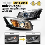 Upgrade Halogen Headlight For 2011-2013 Buick Regal W/led Drl Left+right Pair. Fixed Price $358.00.
