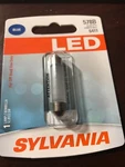 Sylvania Premium Led Light 578b Blue One Bulb Exterior Interior Mirror Dome Map. Fixed Price $23.00.