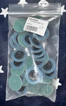 37x Merit 1-1/2 Turn-on Quick Change Disc 36+ Grit/grade 37 Disc/wheels. Fixed Price $23.35.