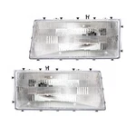For Dodge Spirit 1989-1995 Headlight Driver And Passenger Side Pair Halogen Type. Fixed Price $141.12.
