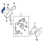 For Mercedes-benz Cls63 Amg 07-11 Turn Signal Light Assembly Front. Fixed Price $119.52.