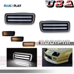 Plug & Play Dynamic Amber White Drl Turn Signal Lights For 85-92 Chevy Camaro. Fixed Price $74.99.