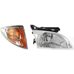 Headlight Kit For 2000-2002 Chevrolet Cavalier Right Side With Corner Lights. Fixed Price $57.99.