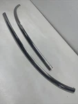 Nos 1950 Buick L&r Lower Windshield Moldings 4577493 94 C1. Fixed Price $100.00.