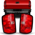 Tail Lights Assembly Fit Chevy Silverado 1500 2016 2017 2018 2016-2018, Red. Fixed Price $122.05.